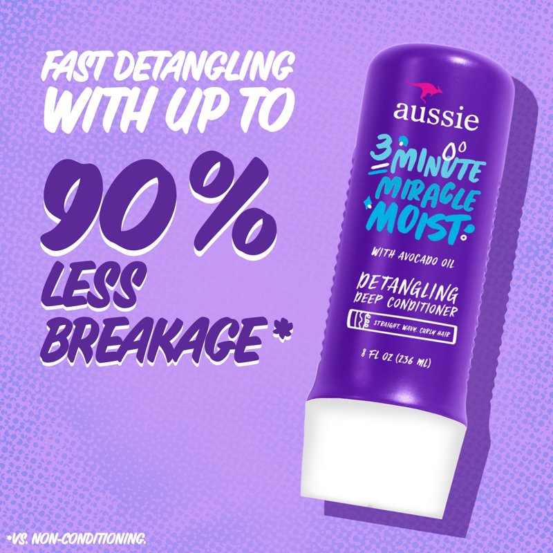 3 Minute Miracle Moist Deep Conditioner for Dry Hair - 8 fl oz