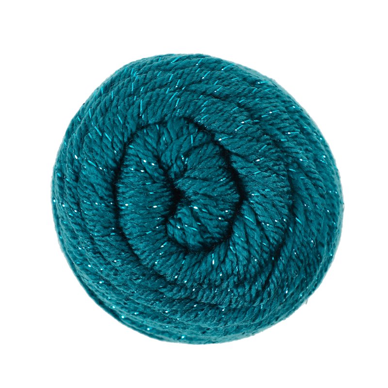 Sparkle Acrylic Yarn Teal - Medium Weight 5 oz Knitting & Crochet
