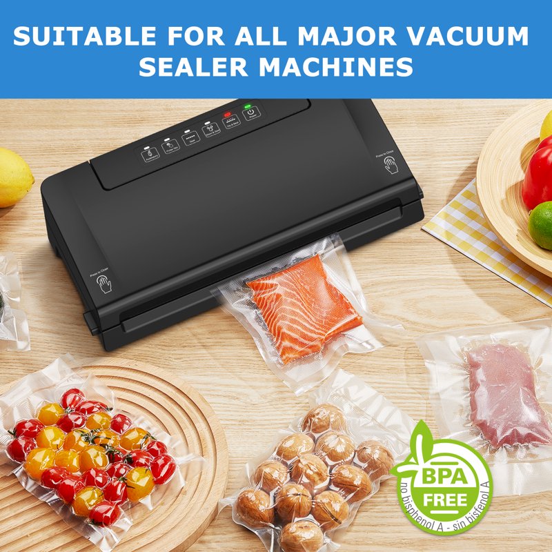 Gallon Vacuum Sealer Bags - 11x14 in, 15 Count, BPA-Free