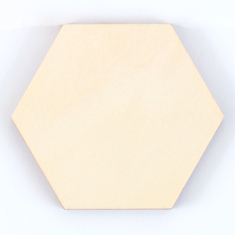 Unpainted Wood Coasters for Resin Pouring - Set of 5