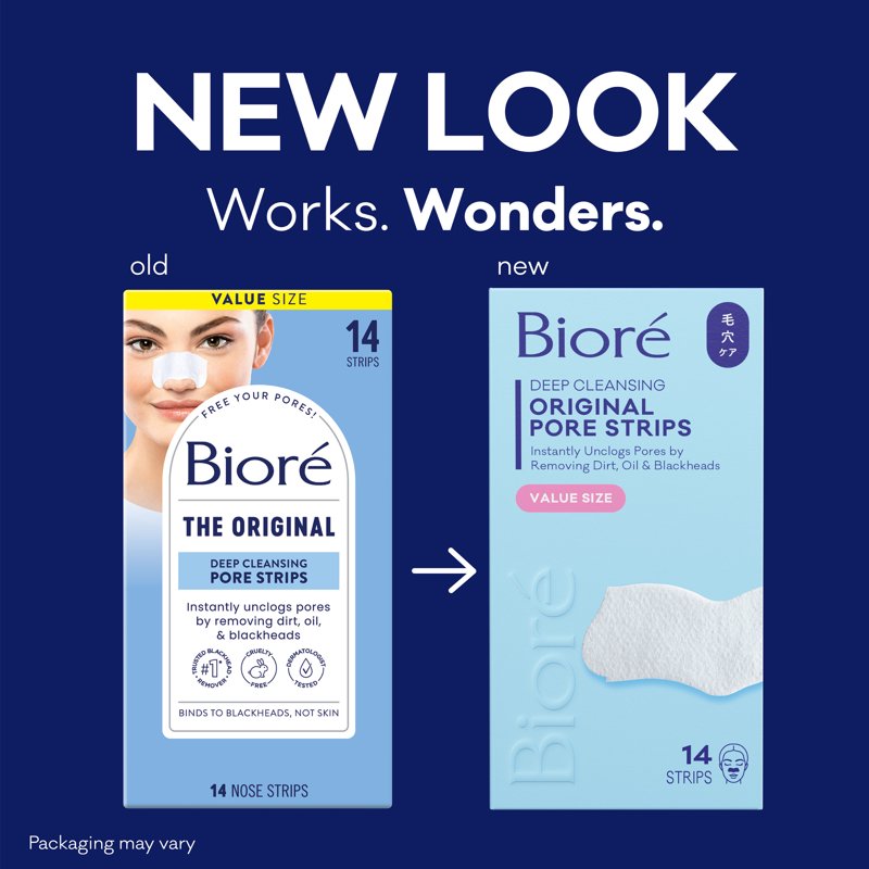 Deep Cleansing Pore Strips - Blackhead Remover, Oil Free