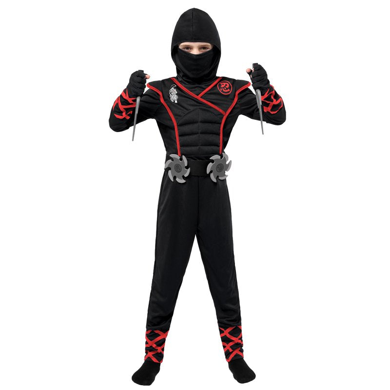 Kids Ninja Costume for Boys XXL - Halloween Fancy Dress Age 14-16