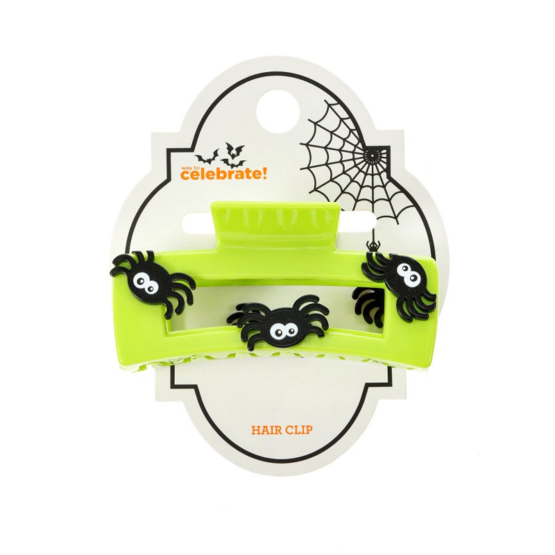 Halloween Women's Spider Claw Hair Clip - Multicolor, Secure Hold