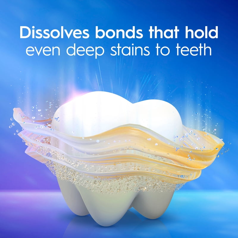 3D White Brilliance Deep Stain Remover Whitening Toothpaste, Mint, 3.1 oz