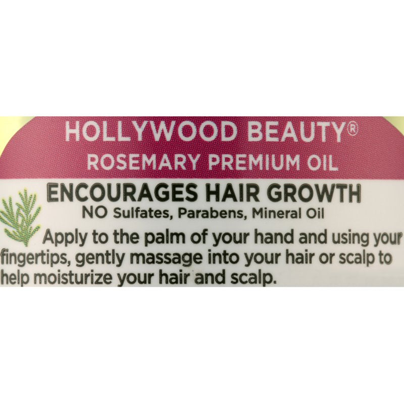 Rosemary Premium Oil for Hair, Scalp, Skin, and Nails - 2 fl oz