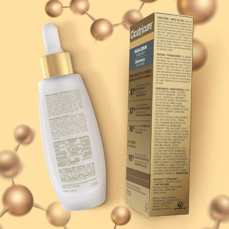 Gold Lift Facial Serum - Anti Aging Hydrating Skin Care