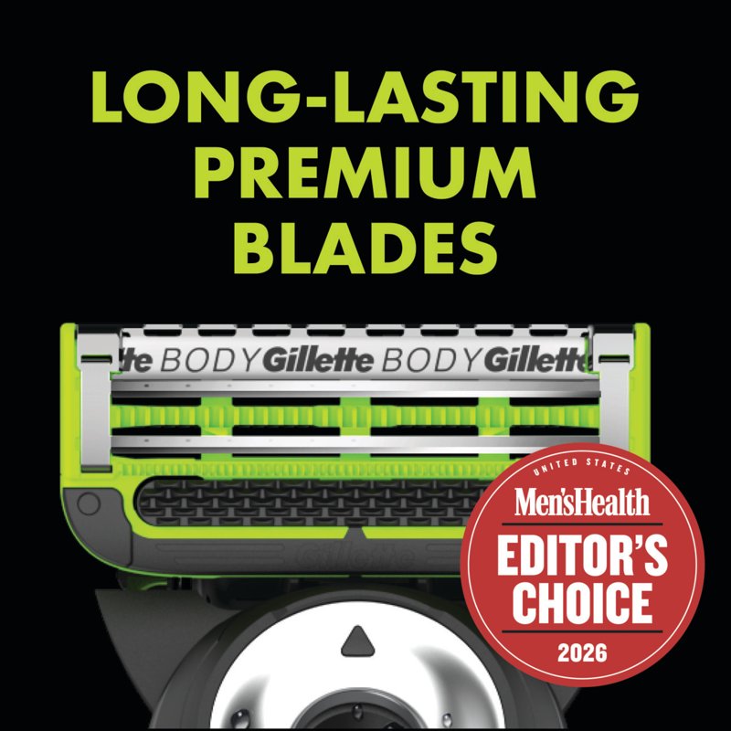 Body & Intimate Razor Blade Refills - 6 Cartridges