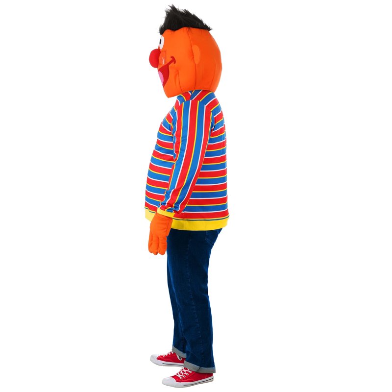 Men's Plus Size Sesame Street Ernie Mascot Costume 3X - Fun Cosplay Outfit