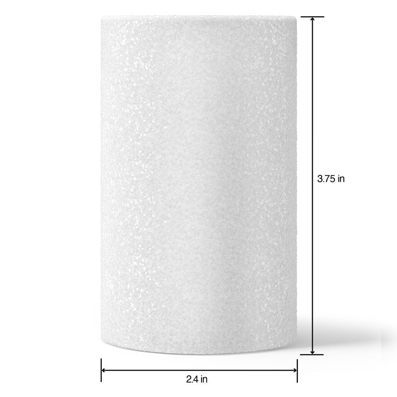 2.4" x 3.75" White Mug Plug - FloraCraft CraftFōM - Single