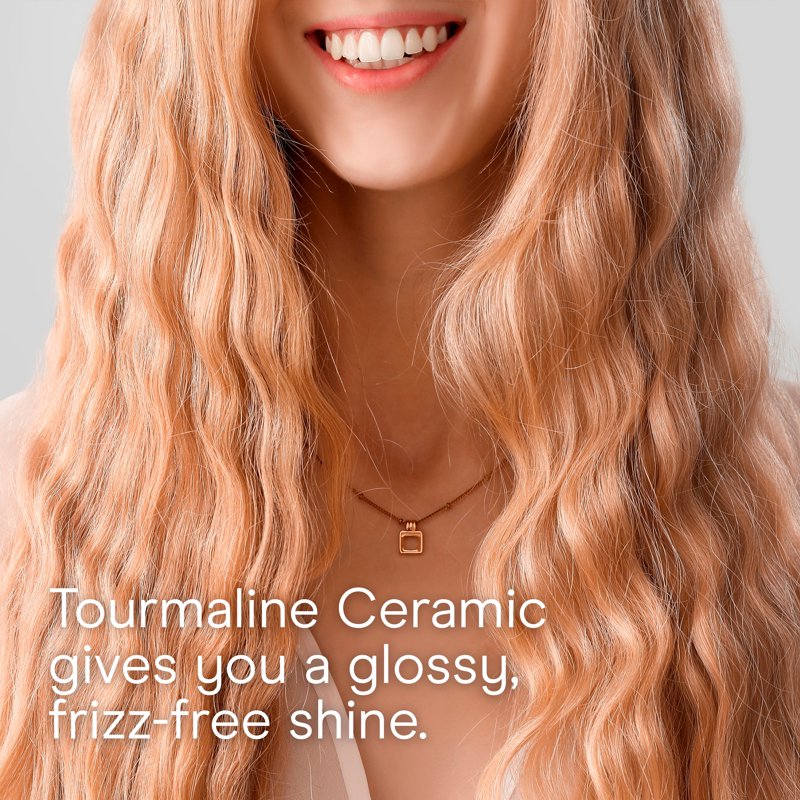 Triple Barrel Hair Waver, 1-Inch Ceramic & Tourmaline Curling Iron