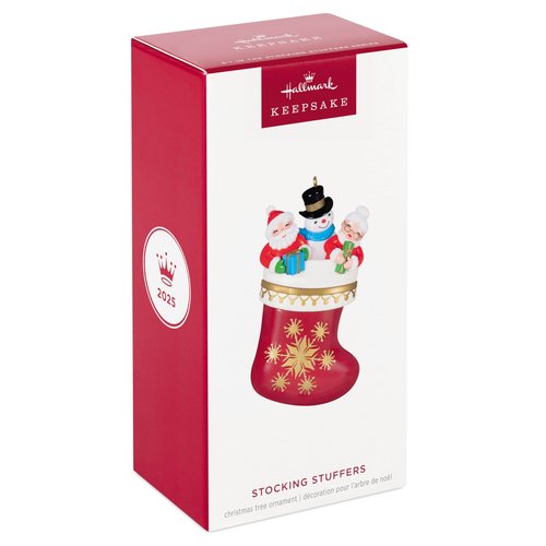 Hallmark Keepsake Christmas Ornament 2025, Stocking Stuffers, Santa Collectors Gifts