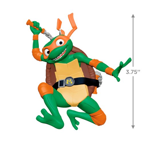 Hallmark Keepsake Christmas Ornament 2025, Teenage Mutant Ninja Turtles: Mutant Mayhem Michelangelo, Gifts for TMNT Fans