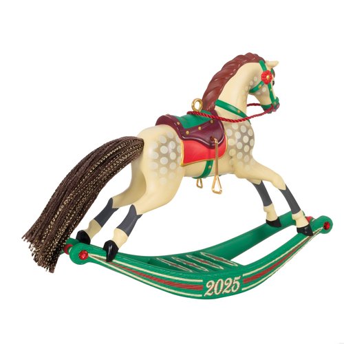 Hallmark Keepsake Christmas Ornament 2025, Rocking Horse Memories 2025, Gifts for Christmas Lovers