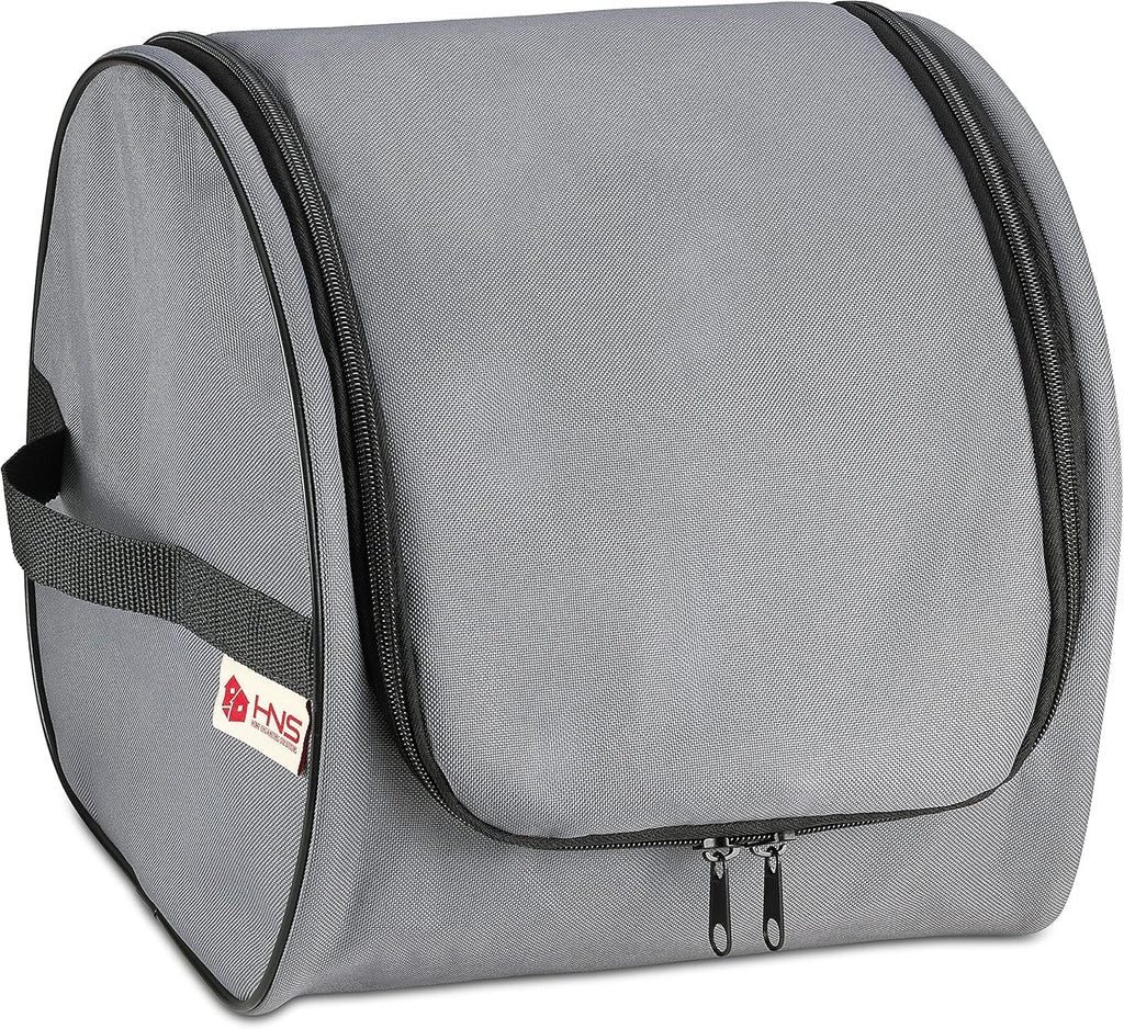 Premium Christmas Light Storage Bag - Heavy-Duty 600D Tear-Proof Material | Stores Up to 375 Ft of Mini Lights - Grey with PVC Lining