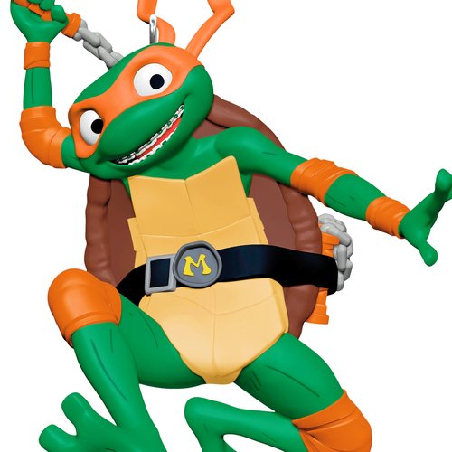 Hallmark Keepsake Christmas Ornament 2025, Teenage Mutant Ninja Turtles: Mutant Mayhem Michelangelo, Gifts for TMNT Fans