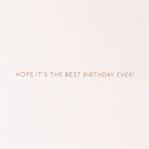 Hallmark | Signature Birthday Card - Celebrate With The Best Birthday Ever Design