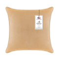 Hypoallergenic Down Alternative Throw Pillow 24x24 in Mocha - Square