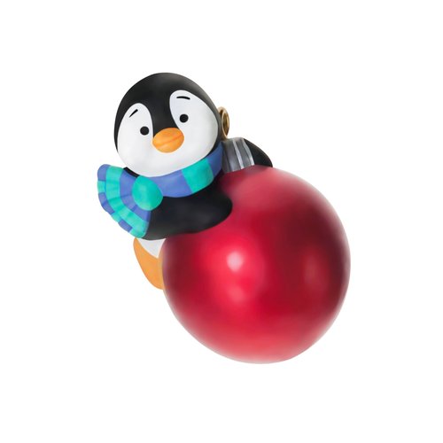 Hallmark Keepsake Petite Penguins Mini Christmas Ornament (A Delightful Decoration) 1" Tiny Ornament for Tabletop Tree