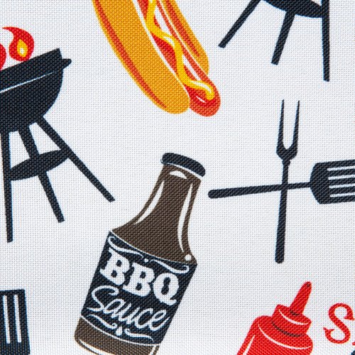 DII Outdoor Tabletop Collection, Stain Resistant & Waterproof, 60x84, Barbeque