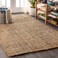 JONATHAN Y Pata Hand Woven Chunky Jute Natural Indoor Area Rug, 3x5, Bohemian, Rustic, Cottage, Easy-Cleaning for Living Room, Bedroom, Kitchen, Non-Shedding (NRF102A-3)