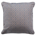 SAFAVIEH Home Caitria Blue and Tan 20-inch Decorative Pillow Pillow