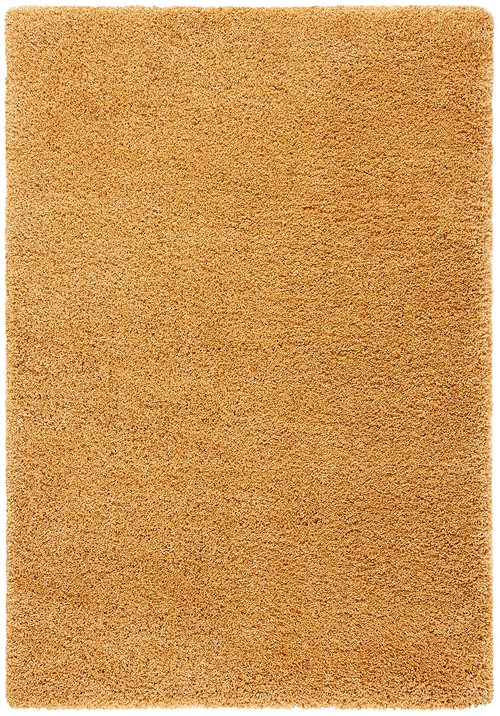SAFAVIEH Hudson Shag Collection Accent Rug - 2' x 3', Gold, Modern Solid Design, Non-Shedding & Easy Care, 2-inch Thick Ideal for High Traffic Areas in Entryway, Living Room, Bedroom (SGH220D)
