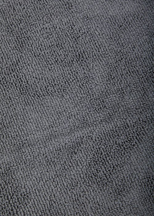 Brabantia SinkSide 16 x 19" Microfiber Dish Drying Mat for Kitchen Countertop (Dark Gray) Foldable Machine-Safe Absorbable Pad for Plates, Pots, Glasses