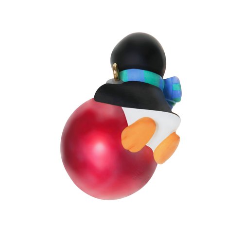 Hallmark Keepsake Petite Penguins Mini Christmas Ornament (A Delightful Decoration) 1" Tiny Ornament for Tabletop Tree