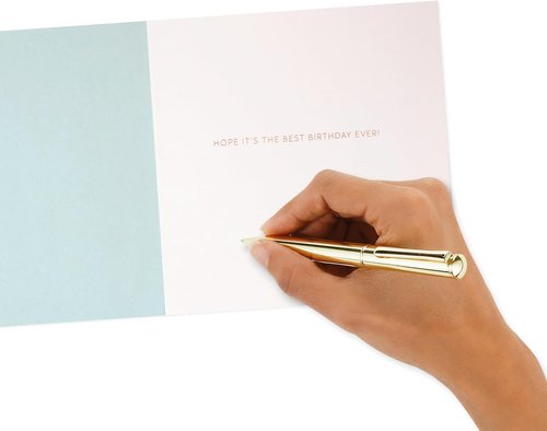 Hallmark | Signature Birthday Card - Celebrate With The Best Birthday Ever Design