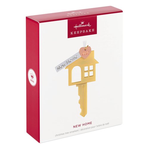 Hallmark Keepsake Christmas Ornament, New Home 2025, Metal, Housewarming Gifts