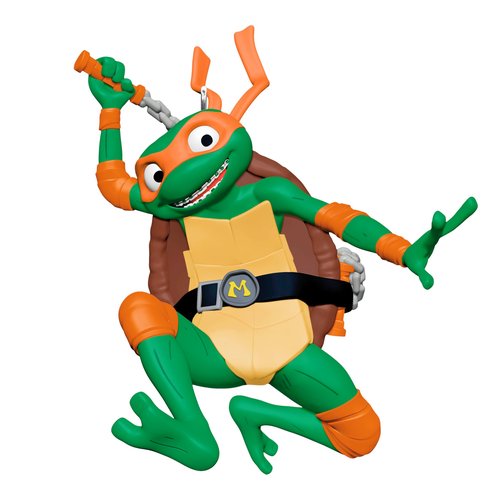 Hallmark Keepsake Christmas Ornament 2025, Teenage Mutant Ninja Turtles: Mutant Mayhem Michelangelo, Gifts for TMNT Fans