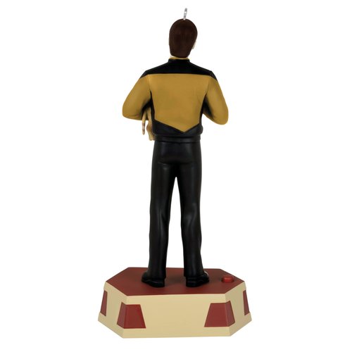 Hallmark Keepsake Christmas Ornament, Star Trek: The Next Generation Data's Ode to Spot with Sound, Gifts for Trekkies