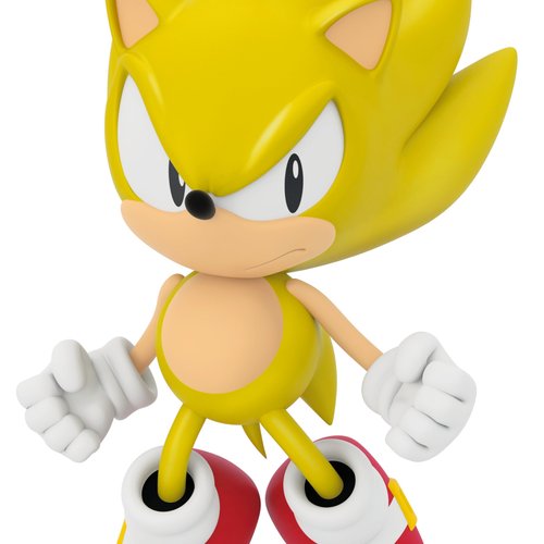 Hallmark Keepsake Christmas Ornament, Sonic the Hedgehog Super Sonic, Gifts for Gamers