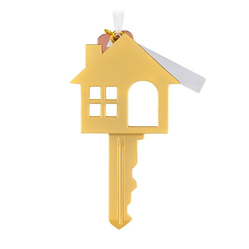 Hallmark Keepsake Christmas Ornament, New Home 2025, Metal, Housewarming Gifts