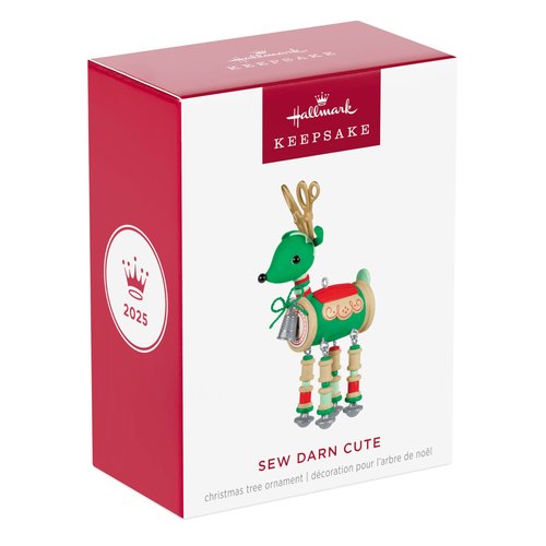 Hallmark Keepsake Christmas Ornament 2025, Sew Darn for Sewists and Crafters