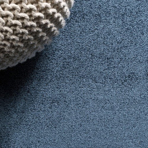 JONATHAN Y Haze Solid Low-Pile Navy Indoor Area Rug 8x10, Coastal,Bohemian,Minimalist,Classic, Easy-Cleaning for Living Room,Bedroom,Kitchen,Pet Friendly,Non-Shedding (SEU100C-8)