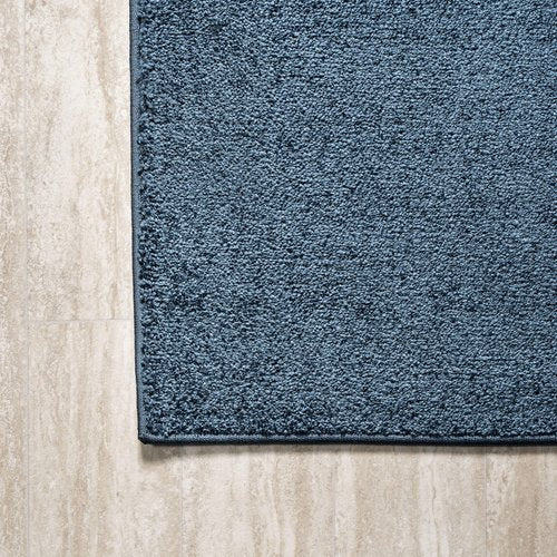 JONATHAN Y Haze Solid Low-Pile Navy Indoor Area Rug 8x10, Coastal,Bohemian,Minimalist,Classic, Easy-Cleaning for Living Room,Bedroom,Kitchen,Pet Friendly,Non-Shedding (SEU100C-8)