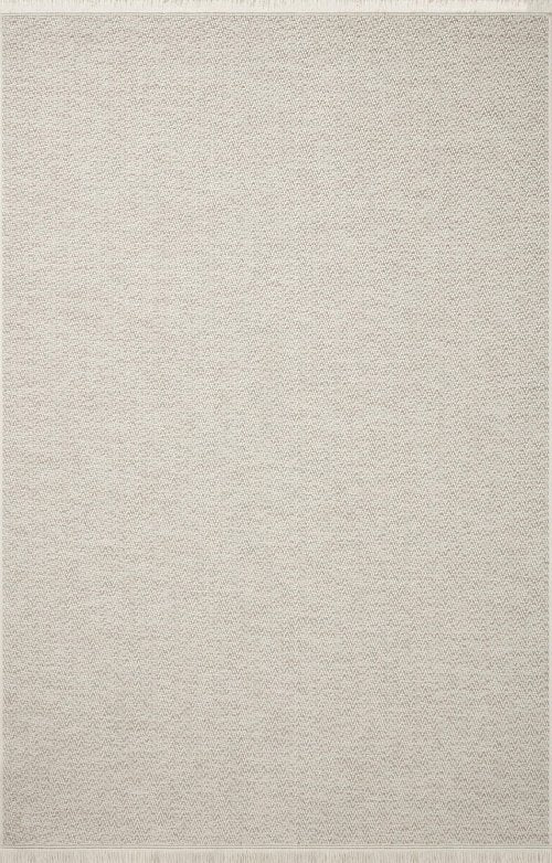 Loloi Amber Lewis Malibu Collection MAB-01 Ivory/Dove 2'-3" x 3'-9" Accent Rug