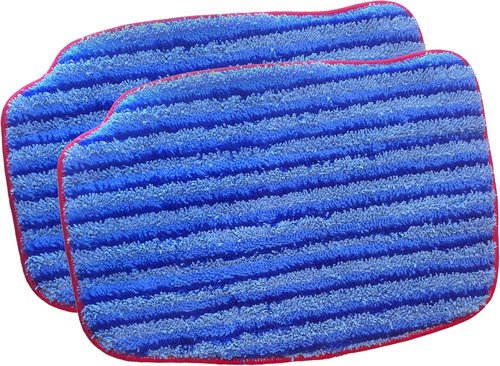 McCulloch Replacement Microfiber Mop Pad - 2-Pack for MC1375 & MC1385 | Effective Dirt Trapping, Reusable & Machine Washable