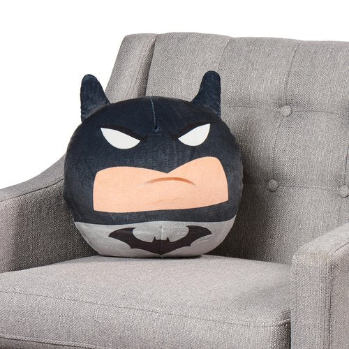 Northwest Batman Cloud Pillow – Warner Brothers DC Comics, Grey Detective Design – Ultra Soft Plush Pillow for Bed, Couch, or Decor