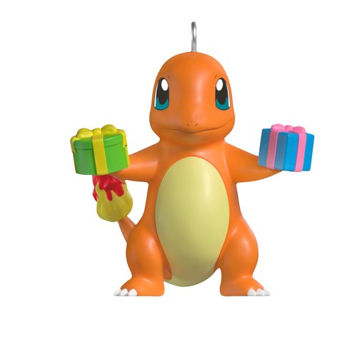 Hallmark Keepsake Mini Christmas Ornaments 2025, Pokémon Squirtle, Charmander, Bulbasaur, Set of 3, Gifts for Gamers