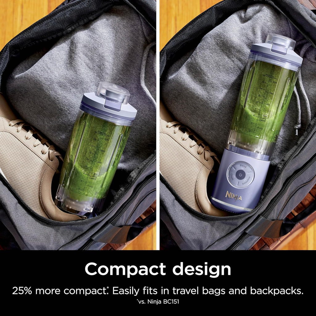 Ninja BC251LD Blast Max Cordless Blender - Smoothies & Ice Crush, 22 oz. Twist & Go Vessel, Lavender