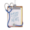 Hallmark Nursing is a Work of Heart Christmas Ornament, Gifts for Nurses