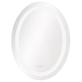 24x32 Inch LED Anti-Fog Bathroom Wall Mirror with Adjustable RGB Lighting