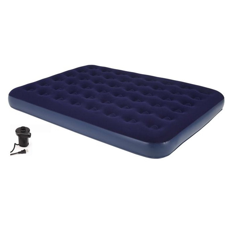 Queen Air Mattress with Electric Pump - Instant Inflatable Bed for Guests