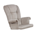 Replacement Cushions Set for Alice Glider Chair - Gray Velvet