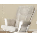 Sleigh Glider Chair Replacement Cushions Set - Gray