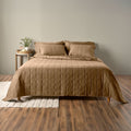 Allswell Cotton Linen Blend Quilt Set - Full/Queen, Fatigue Tan