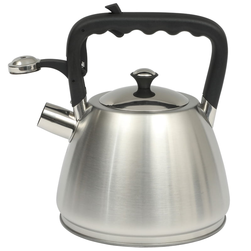 Stainless Steel 2.5 Quart Whistling Tea Kettle with Lid