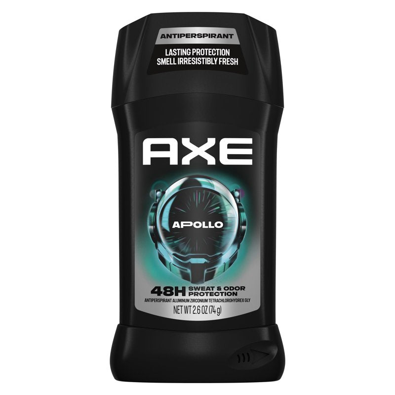 Apollo Antiperspirant Deodorant Stick - 48 Hour Odor Protection, 2.6 oz
